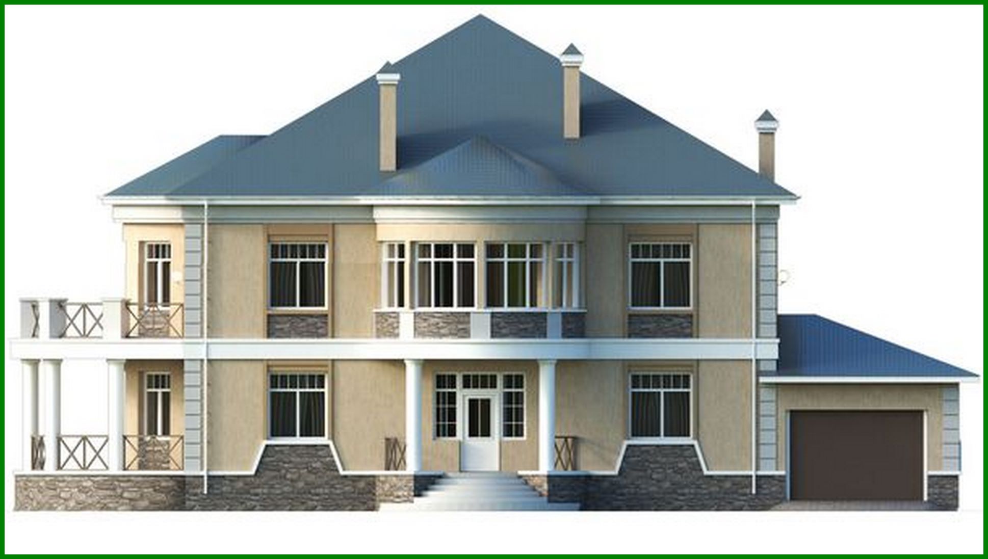 Visualization gallery - Amazing luxury cottage project