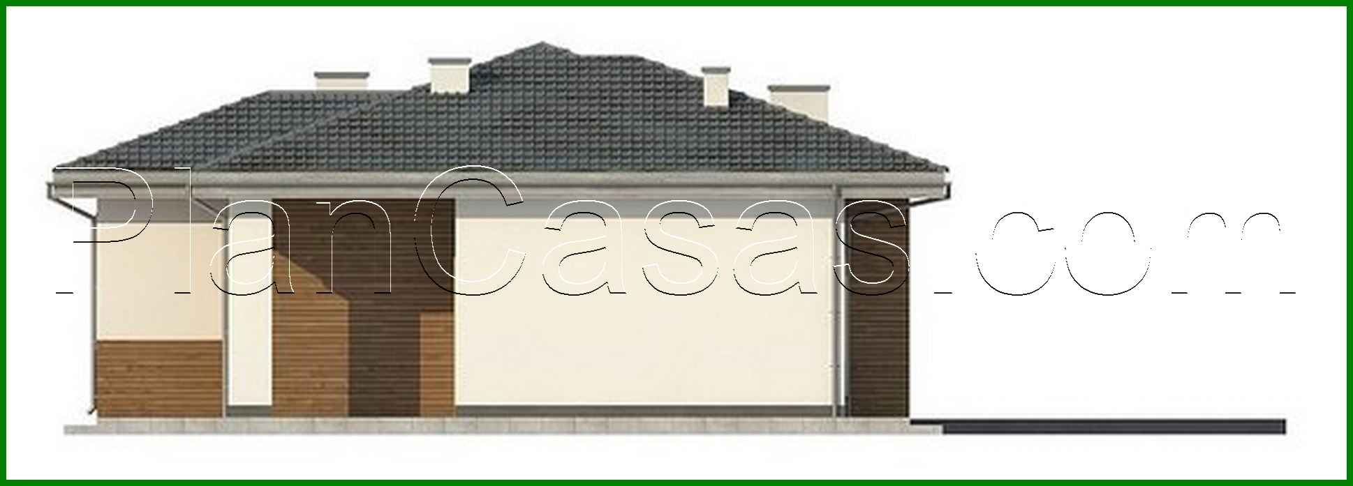 Visualization gallery - House project with a garage in the basement