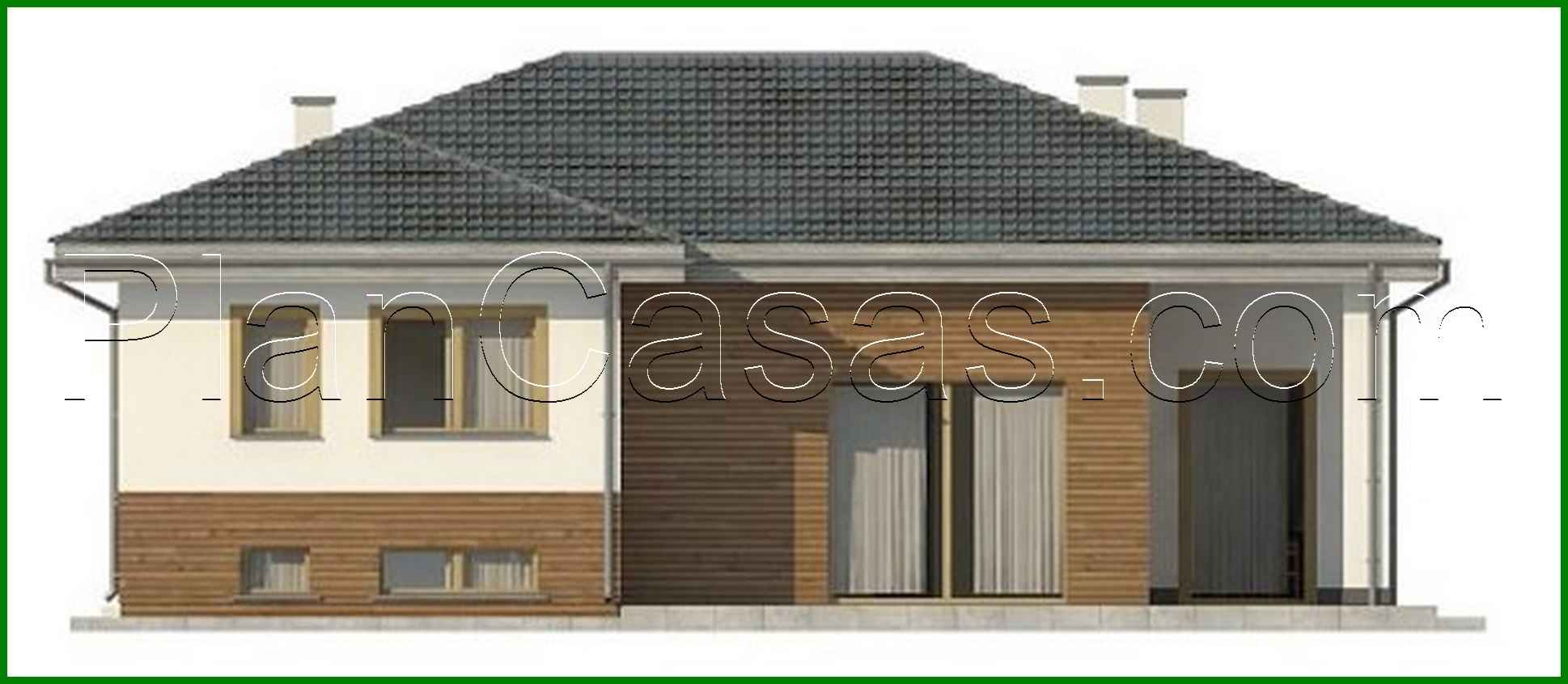 Visualization gallery - House project with a garage in the basement