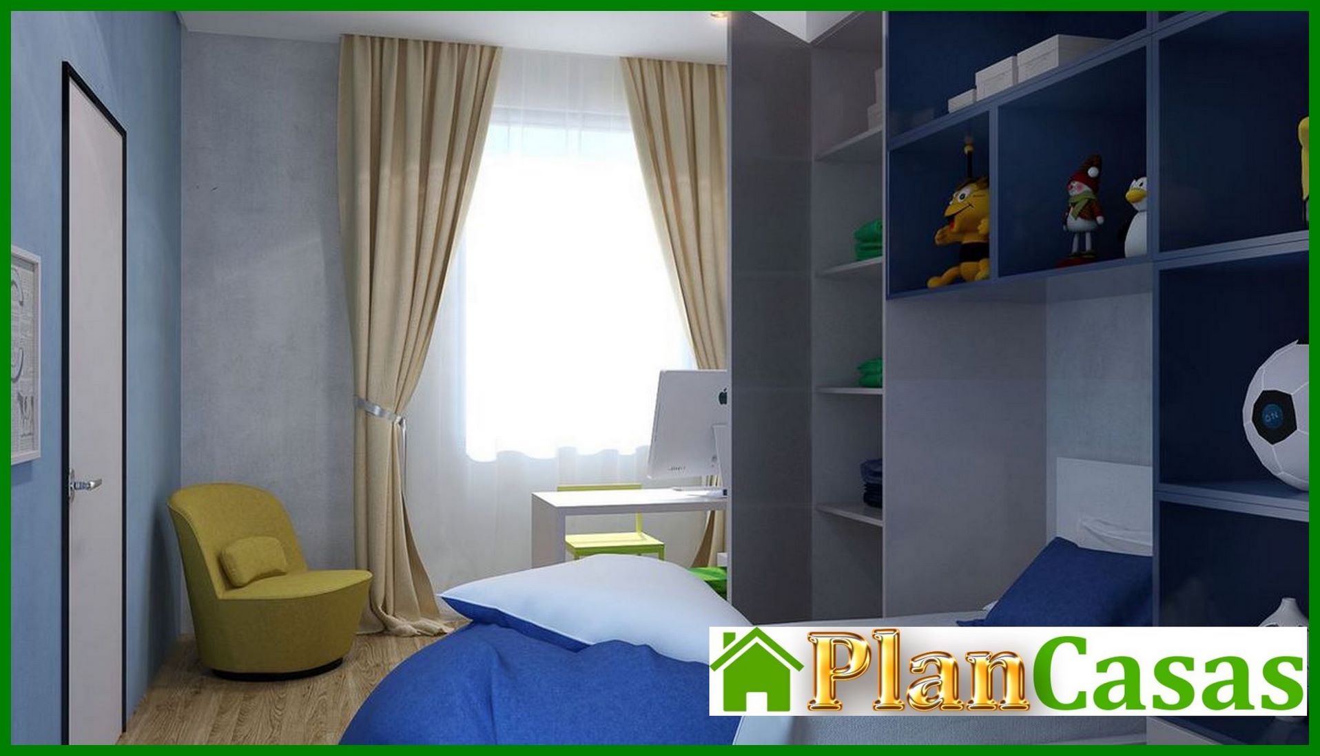 Visualization gallery - Plan of a modern residential building filled with light