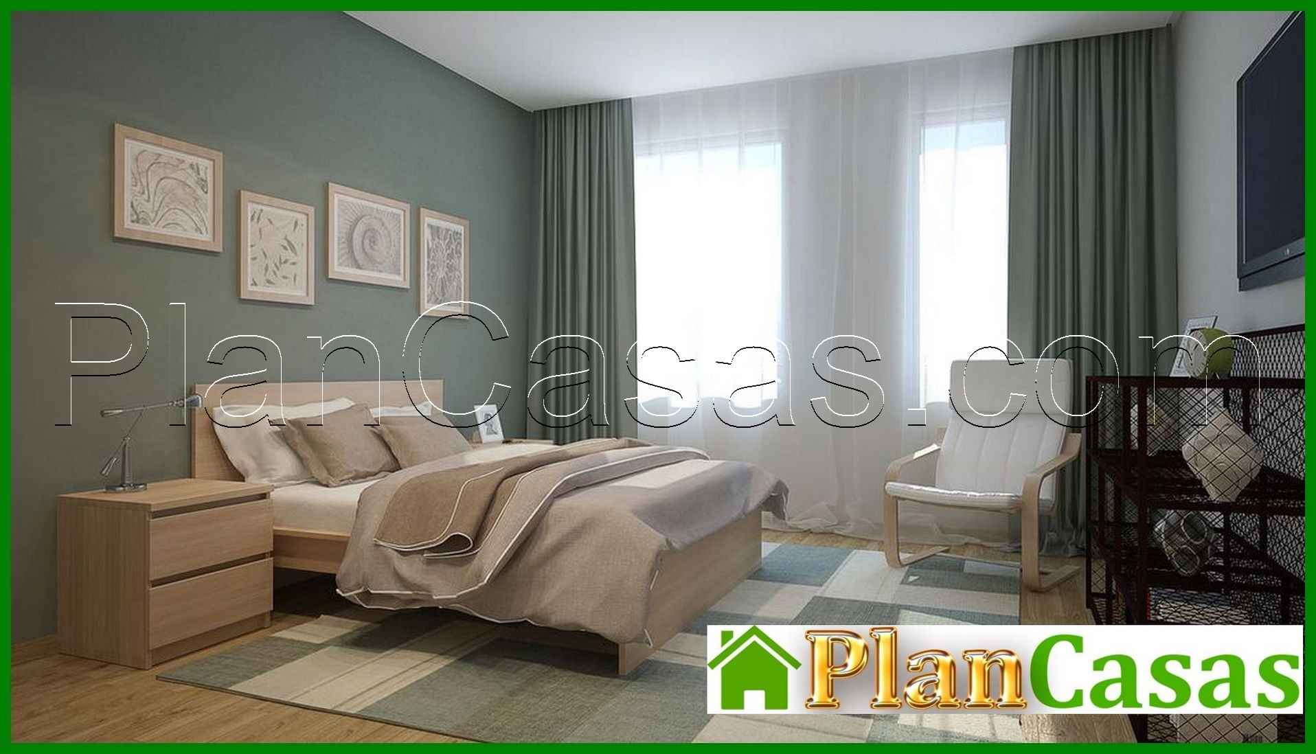 Visualization gallery - Plan of a modern residential building filled with light