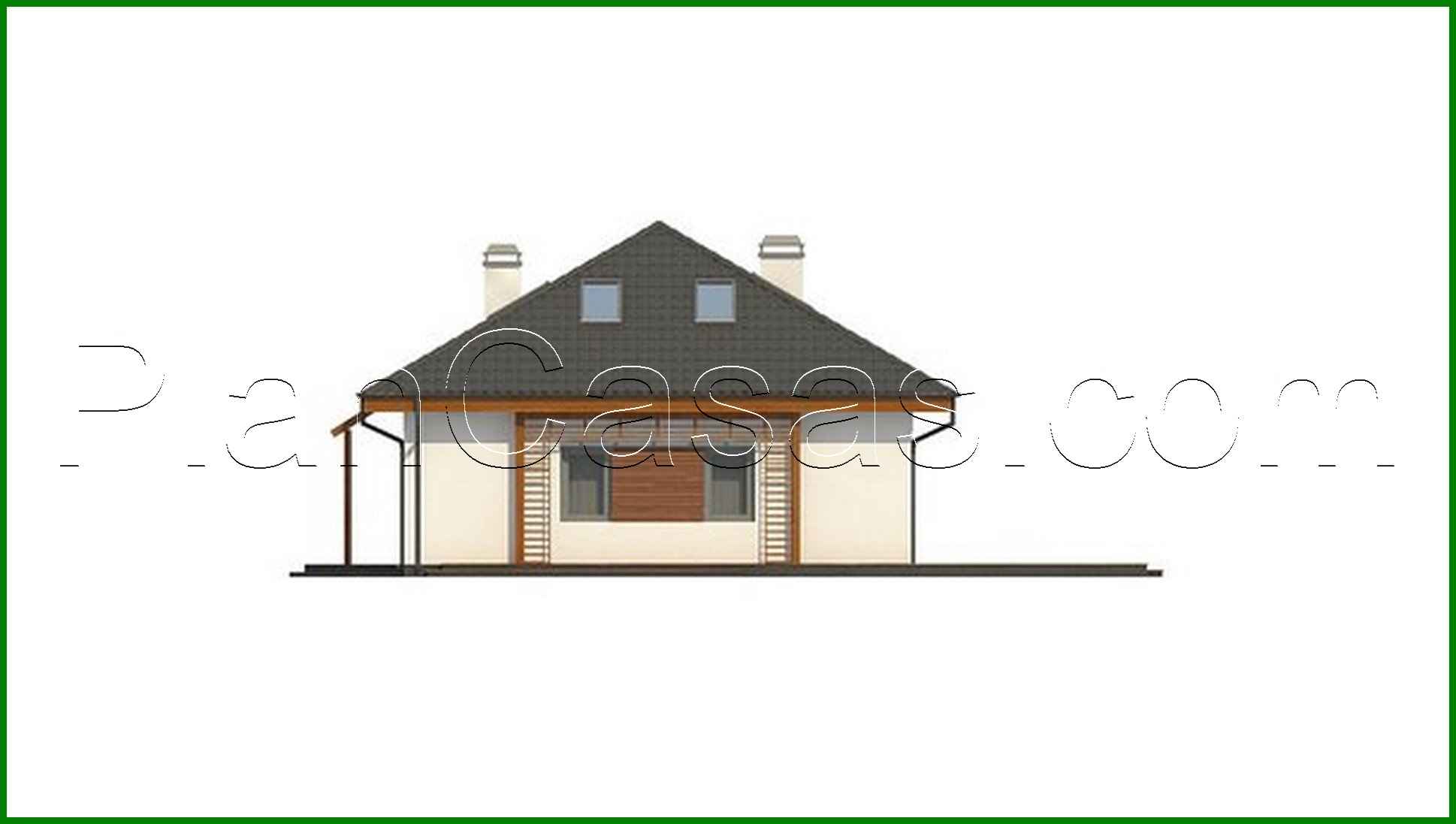 Visualization gallery - The classic project of a country house 10 to 12