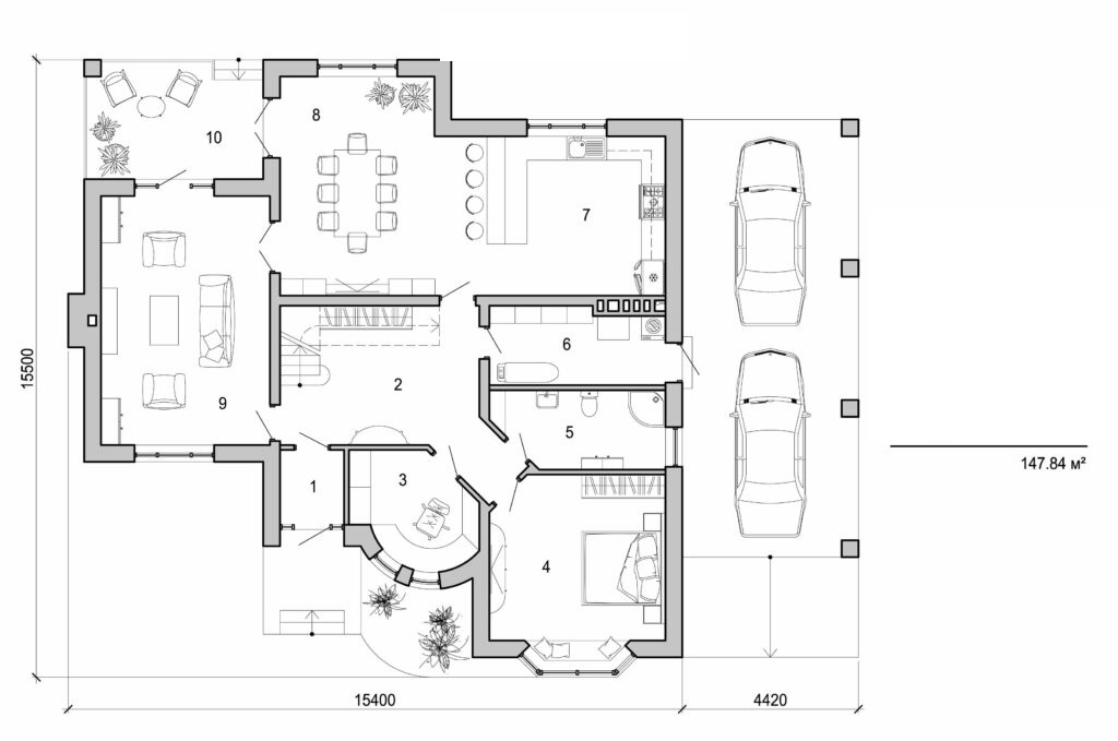 Visualization gallery - Castle type house
