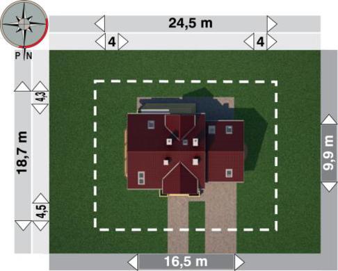 Visualization gallery - Project of an elegant country house of increased comfort