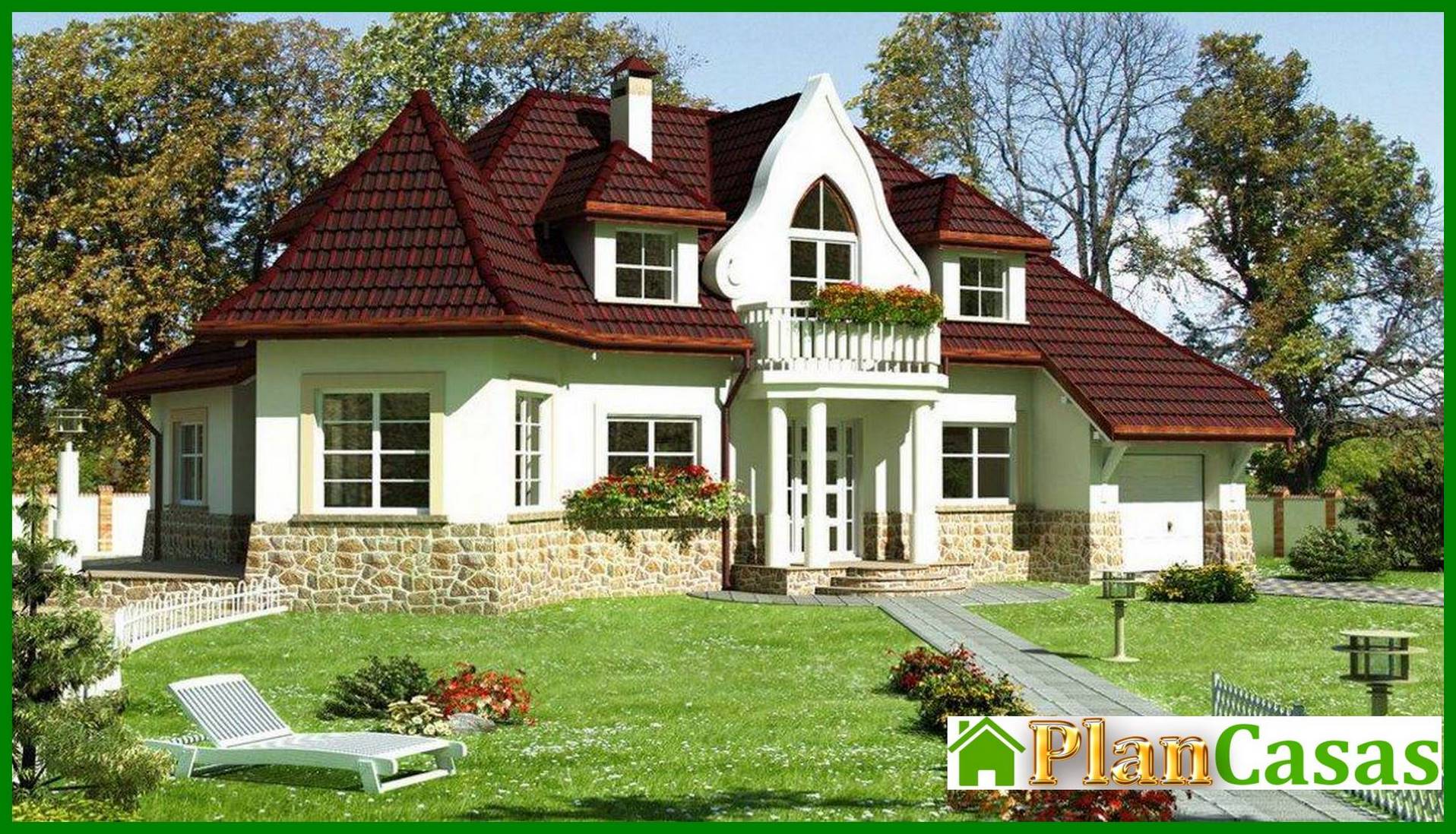 Unusual beautiful house with a spacious guest area house plan