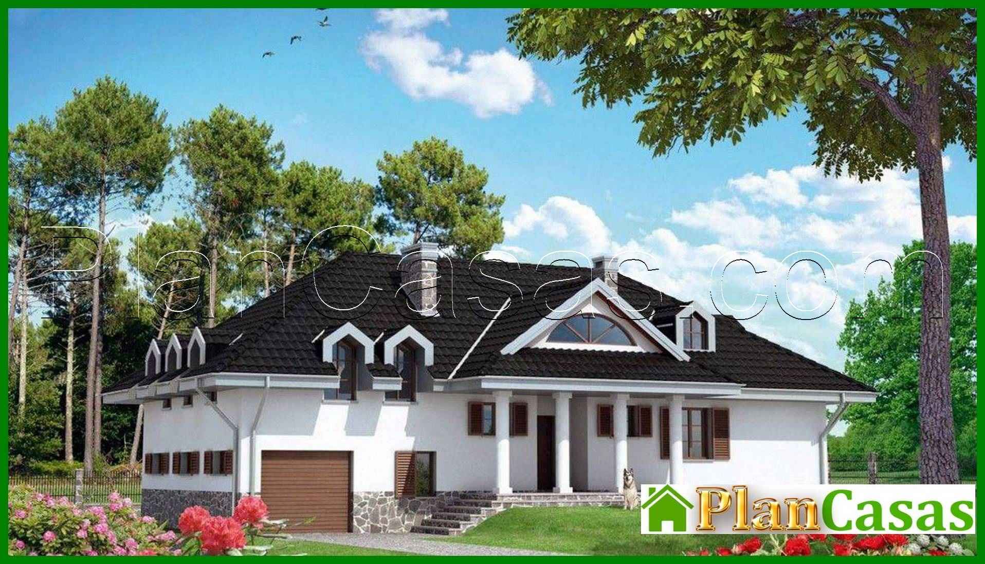 Original cottage with an attic and comfortable rooms house plan