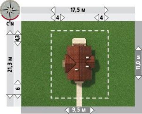 Visualization gallery - European style house project