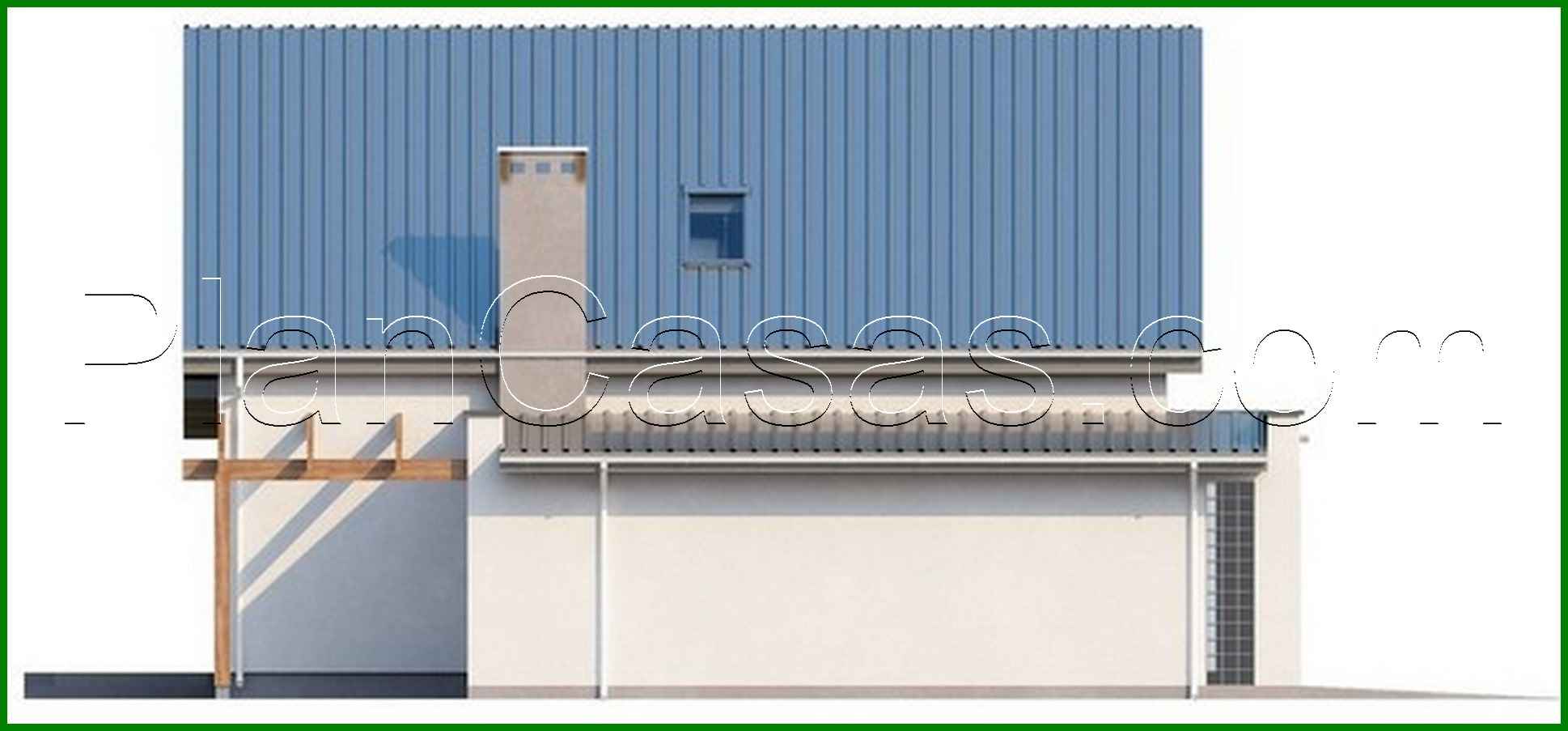 Visualization gallery - The project of the original cottage with an attic