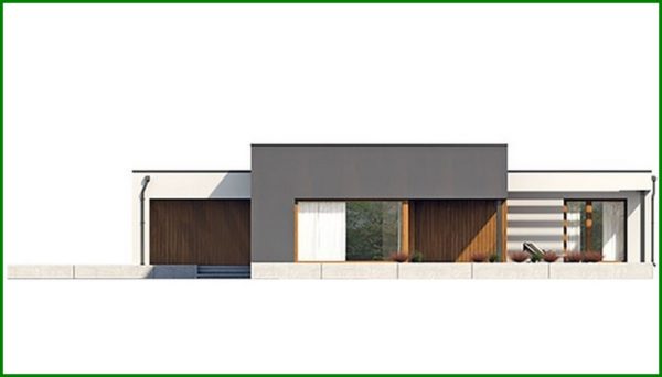 203. Elegant one-story modern house