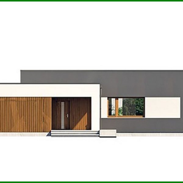 203. Elegant one-story modern house