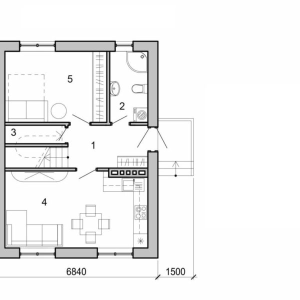 10. Simple 2 storey house