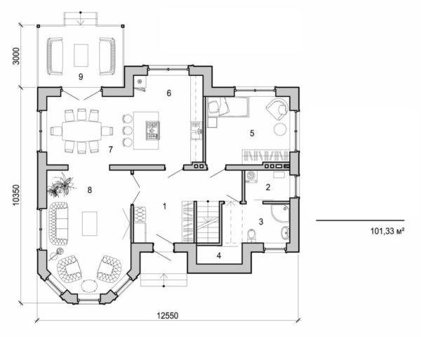 110. Two storey cottage