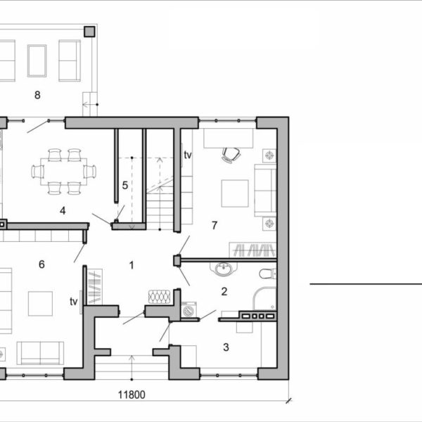 128. Two storey house