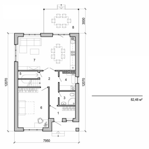 141. Two storey house