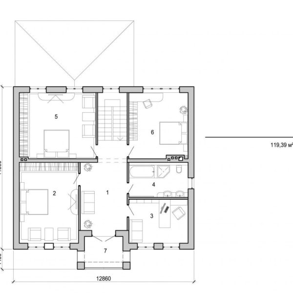 165. Two storey house