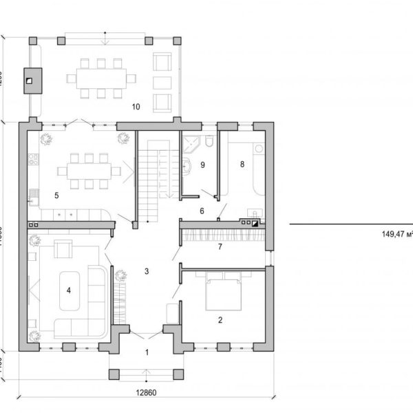 165. Two storey house