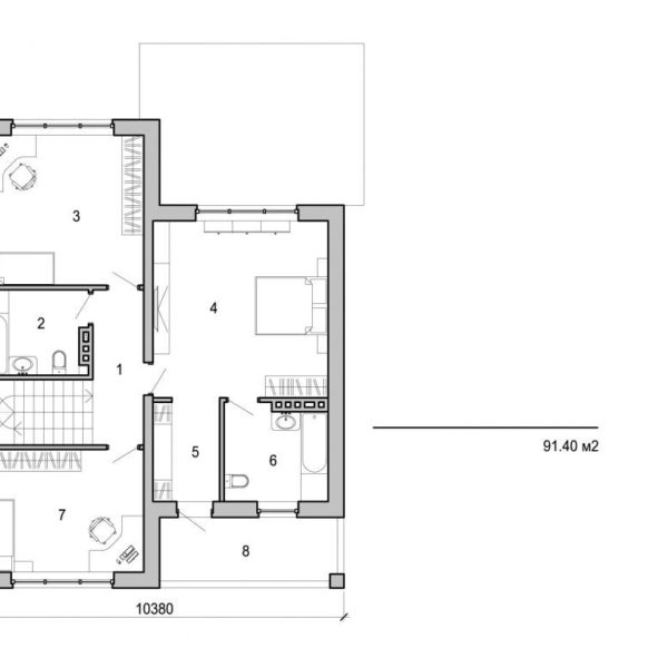 166. Two storey house