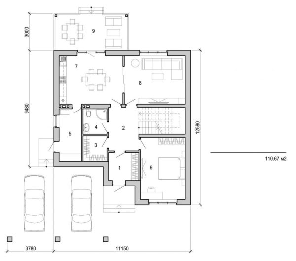 167. Two storey cottage