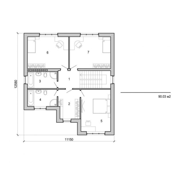 167. Two storey cottage