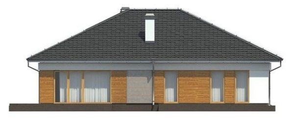 258. Single-storey house project with several bathrooms
