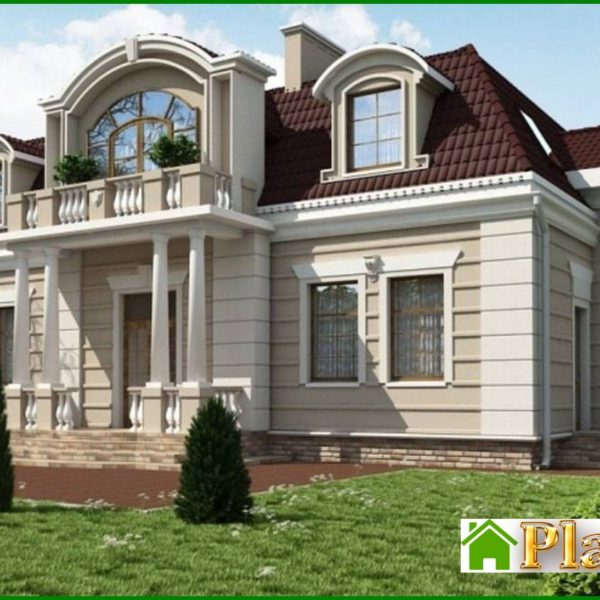 311. Chic villa design in a classic style