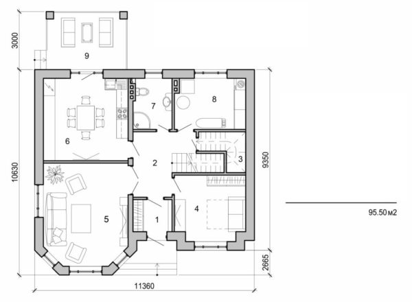 33. Two storey cottage