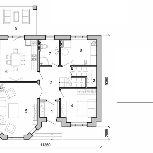 33. Two storey cottage