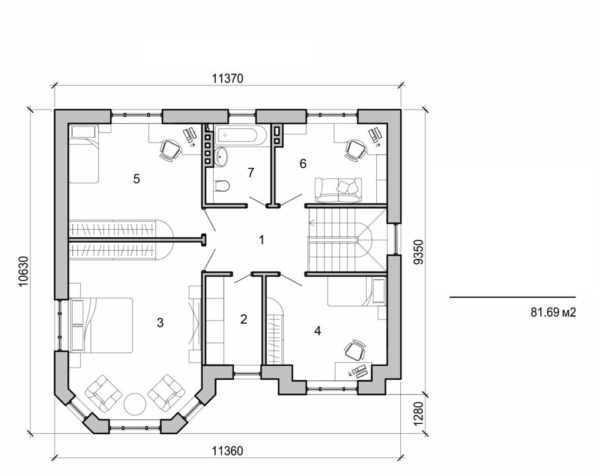 33. Two storey cottage