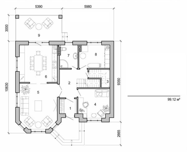 33. Two storey cottage