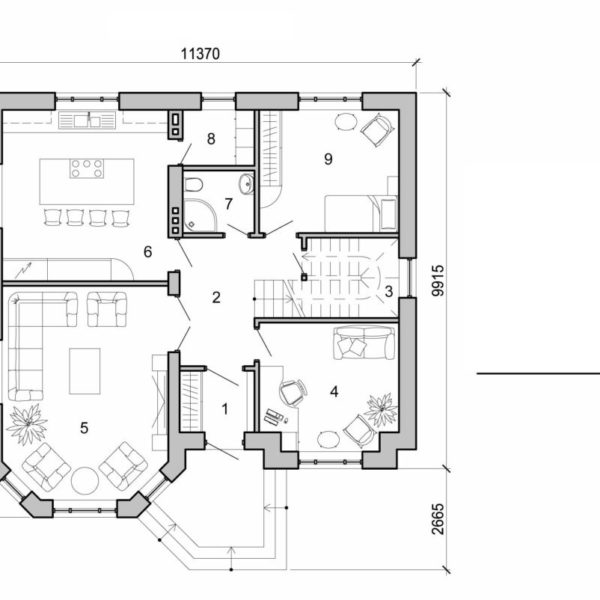 33. Two storey cottage