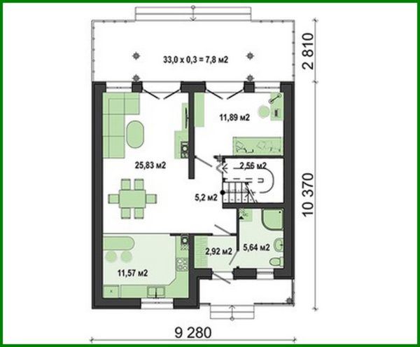 378. Prominent 3-bedroom house