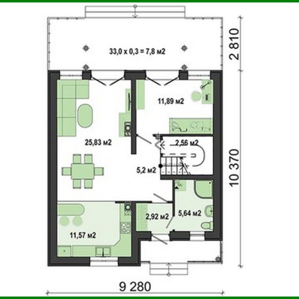 378. Prominent 3-bedroom house