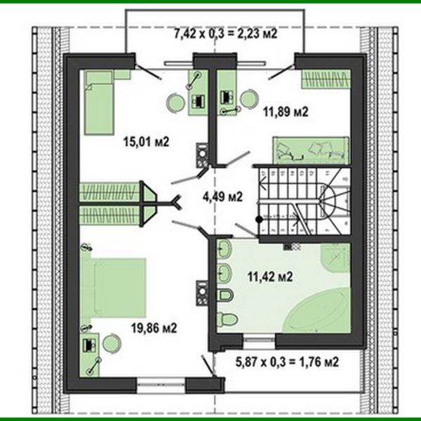 378. Prominent 3-bedroom house