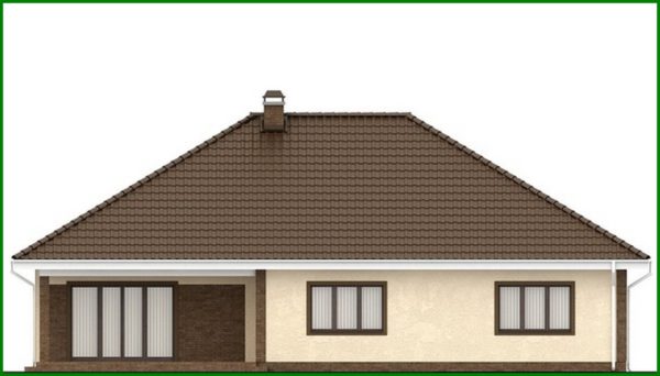398. House project with frontal garage for two cars