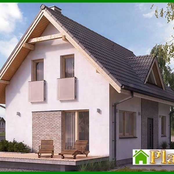 427. Residential house with open verandahs under a gable roof