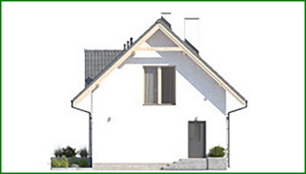 427. Residential house with open verandahs under a gable roof