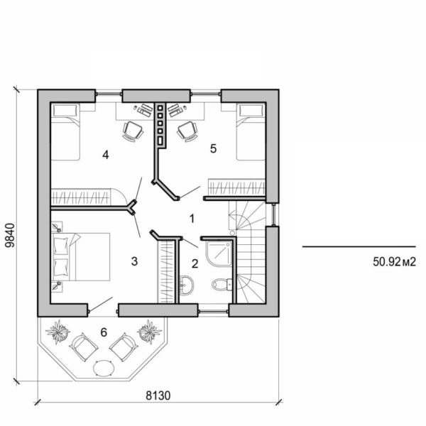 68. Two storey cottage