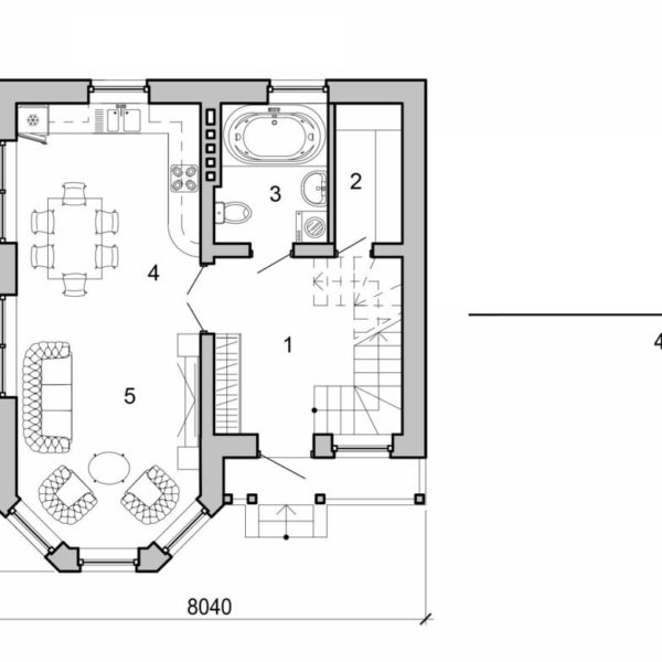 68. Two storey cottage