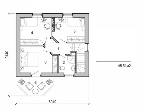 68. Two storey cottage