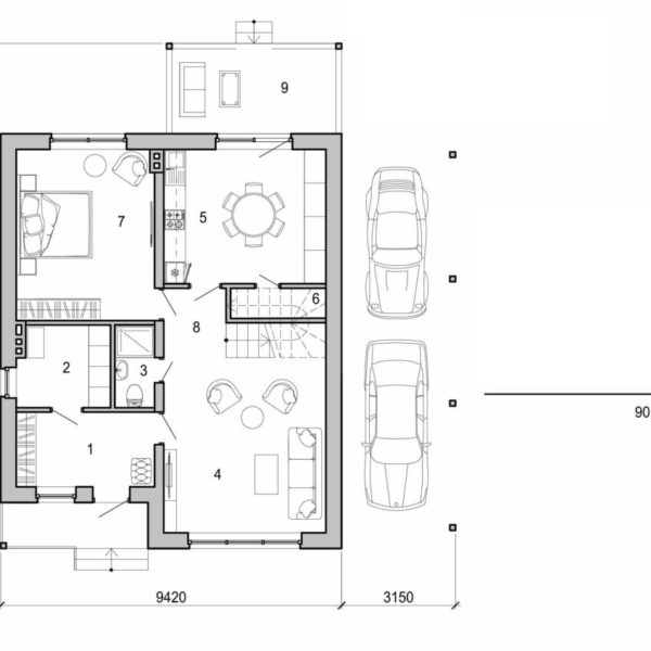 87. Two storey cottage