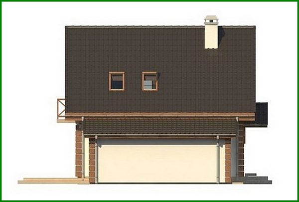 91. Nice eco home project with garage
