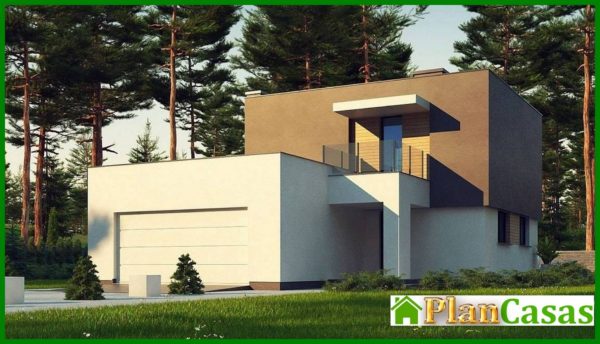 1003. Modern compact two-story mansion of 150 m2