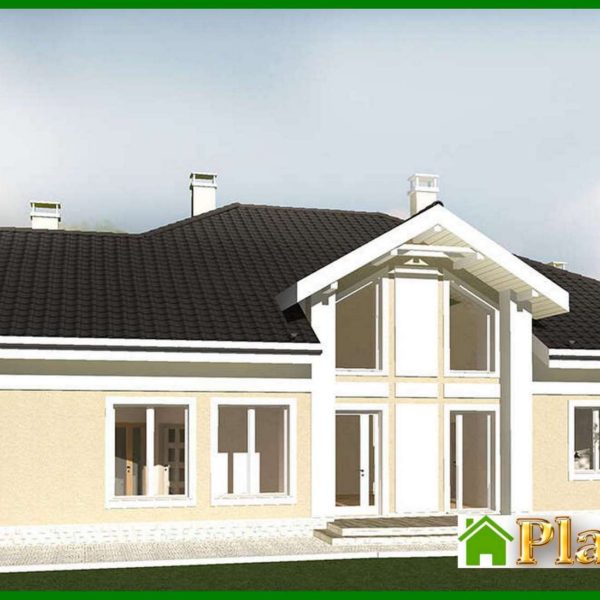 532. The project of a spacious house for a large family with an area of 248 square meters
