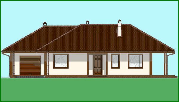 535. One storey house project