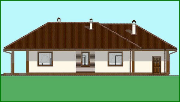 535. One storey house project