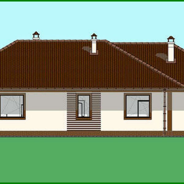 535. One storey house project