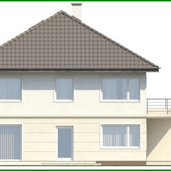 618. House project with a terrace above the garage