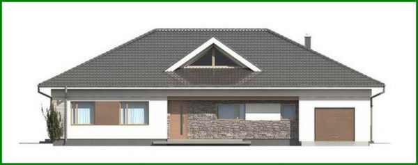 772. Four-bedroom cottage project