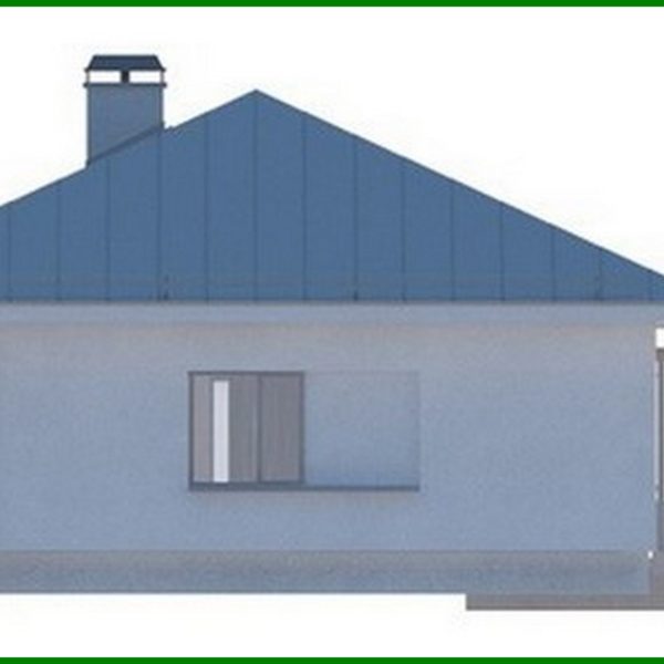 784. The project of a country house with a sloping roof