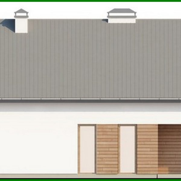 792. House project with a large terrace above the garage
